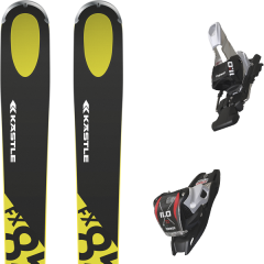 comparer et trouver le meilleur prix du ski Kastle K stle fx85 + 11.0 tp 90mm black 18 sur Sportadvice