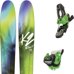 comparer et trouver le meilleur prix du ski K2 Fulluvit 95 18 + tyrolia attack 11 gw green brake 100 l sur Sportadvice