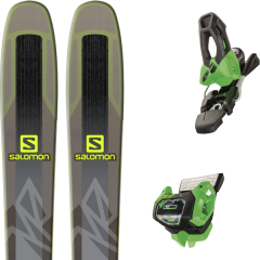 comparer et trouver le meilleur prix du ski Salomon Qst 92 + tyrolia attack 11 gw green brake 100 l sur Sportadvice