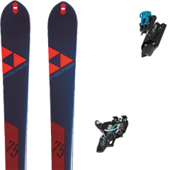 comparer et trouver le meilleur prix du ski Fischer Transalp 75 carbon + mtn black/blue sur Sportadvice