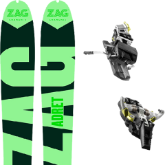 comparer et trouver le meilleur prix du ski Zag Adret 88 lady + st rotation 7 92 yellow sur Sportadvice