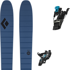 comparer et trouver le meilleur prix du ski Black Diamond Route 105 19 + mtn black/blue sur Sportadvice