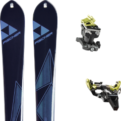 comparer et trouver le meilleur prix du ski Fischer Transalp 75 18 + tlt speed radical black/yellow sur Sportadvice