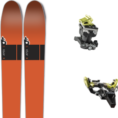 comparer et trouver le meilleur prix du ski Movement Apex 2 axes carbon 19 + tlt speed radical black/yellow 19 sur Sportadvice