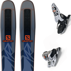 comparer et trouver le meilleur prix du ski Salomon Qst 99 18 + griffon 13 id white sur Sportadvice