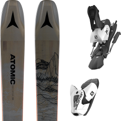 comparer et trouver le meilleur prix du ski Atomic Bent chetler 100 dark grey/black + z12 b100 white/black sur Sportadvice
