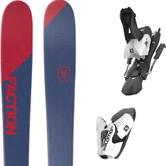 comparer et trouver le meilleur prix du ski Faction Candide 0.5 + z12 b100 white/black sur Sportadvice
