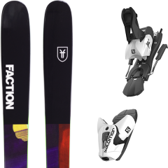 comparer et trouver le meilleur prix du ski Faction Prodigy 1.0 + z12 b100 white/black sur Sportadvice