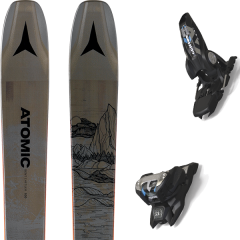 comparer et trouver le meilleur prix du ski Atomic Bent chetler 100 dark grey/black + griffon 13 id black sur Sportadvice