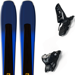 comparer et trouver le meilleur prix du ski Salomon Xdr 84 ti black/blue/saf 19 + squire 11 id black 19 sur Sportadvice