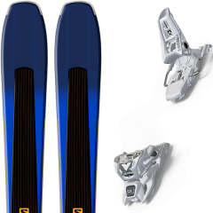comparer et trouver le meilleur prix du ski Salomon Xdr 84 ti black/blue/saf + squire 11 id white sur Sportadvice