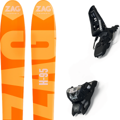 comparer et trouver le meilleur prix du ski Zag H95 19 + squire 11 id black 19 sur Sportadvice