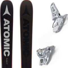 comparer et trouver le meilleur prix du ski Atomic Punx seven black/white + squire 11 id white sur Sportadvice