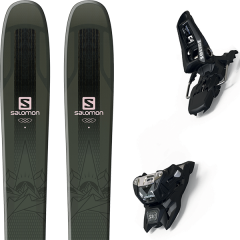 comparer et trouver le meilleur prix du ski Salomon Qst stella 106 bk/light + squire 11 id black sur Sportadvice