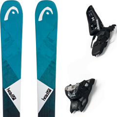 comparer et trouver le meilleur prix du ski Head The show + squire 11 id black sur Sportadvice