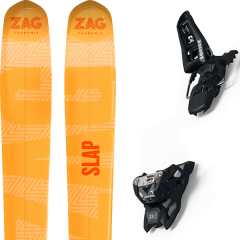 comparer et trouver le meilleur prix du ski Zag Slap 104 + squire 11 id black sur Sportadvice