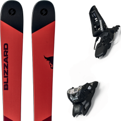 comparer et trouver le meilleur prix du ski Blizzard Bonafide + squire 11 id black sur Sportadvice