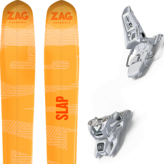comparer et trouver le meilleur prix du ski Zag Slap 104 + squire 11 id white sur Sportadvice
