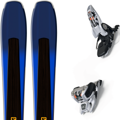 comparer et trouver le meilleur prix du ski Salomon Xdr 84 ti black/blue/saf + griffon 13 id white sur Sportadvice