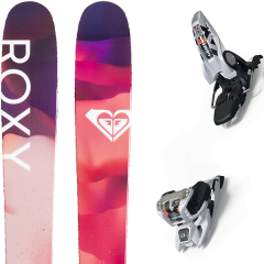comparer et trouver le meilleur prix du ski Roxy Shima free 19 + griffon 13 id white 19 sur Sportadvice