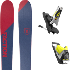 comparer et trouver le meilleur prix du ski Faction Candide 0.5 + spx 12 dual b120 concrete yellow sur Sportadvice