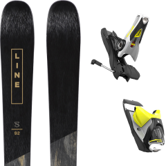 comparer et trouver le meilleur prix du ski Line Supernatural 92 + spx 12 dual b120 concrete yellow sur Sportadvice