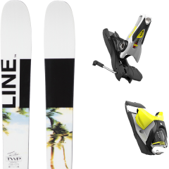 comparer et trouver le meilleur prix du ski Line Tom wallisch pro + spx 12 dual b120 concrete yellow sur Sportadvice