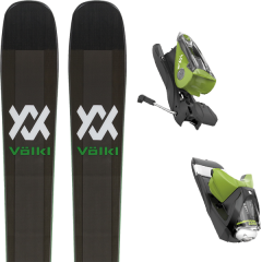 comparer et trouver le meilleur prix du ski Völkl kanjo + nx 12 dual wtr b90 black/green 17 sur Sportadvice