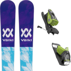 comparer et trouver le meilleur prix du ski Völkl bash 86 w 19 + nx 12 dual wtr b90 black/green 17 sur Sportadvice