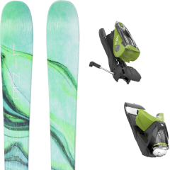 comparer et trouver le meilleur prix du ski Line Pandora 84 w + nx 12 dual wtr b90 black/green 17 sur Sportadvice