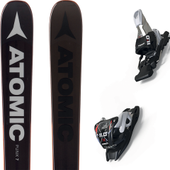comparer et trouver le meilleur prix du ski Atomic Punx seven black/white 19 + 11.0 tp 90mm black 19 sur Sportadvice