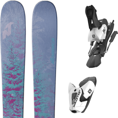 comparer et trouver le meilleur prix du ski Nordica Santa ana 100 violet/magenta + z12 b100 white/black sur Sportadvice