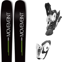 comparer et trouver le meilleur prix du ski Movement Go 106 + z12 b100 white/black sur Sportadvice