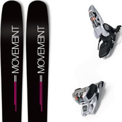 comparer et trouver le meilleur prix du ski Movement Go 100 women 19 + griffon 13 id white 19 sur Sportadvice