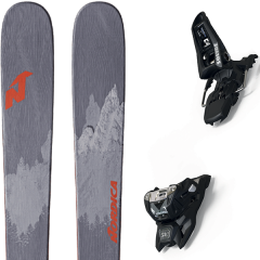 comparer et trouver le meilleur prix du ski Nordica Enforcer 93 grey/red + squire 11 id black sur Sportadvice