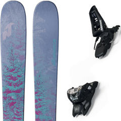 comparer et trouver le meilleur prix du ski Nordica Santa ana 100 violet/magenta 19 + squire 11 id black 19 sur Sportadvice
