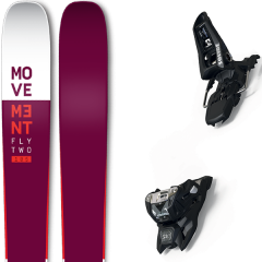 comparer et trouver le meilleur prix du ski Movement Fly two 105 19 + squire 11 id black 19 sur Sportadvice