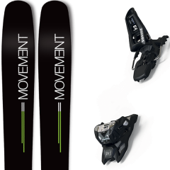 comparer et trouver le meilleur prix du ski Movement Go 106 19 + squire 11 id black 19 sur Sportadvice