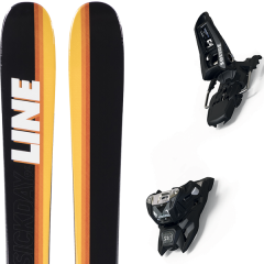 comparer et trouver le meilleur prix du ski Line Sick day 94 + squire 11 id black sur Sportadvice