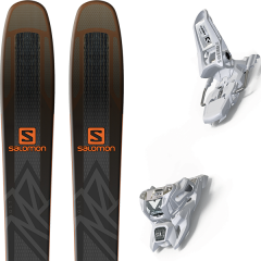 comparer et trouver le meilleur prix du ski Salomon Qst 92 + squire 11 white sur Sportadvice
