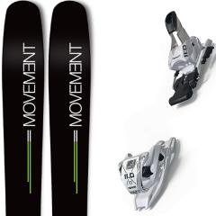 comparer et trouver le meilleur prix du ski Movement Go 106 19 + 11.0 tp 110mm white 19 sur Sportadvice