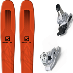 comparer et trouver le meilleur prix du ski Salomon Qst 85 orange/black 19 + 11.0 tp 90mm white 19 sur Sportadvice