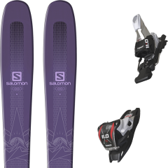 comparer et trouver le meilleur prix du ski Salomon Qst myriad 85 19 + 11.0 tp 90mm black 18 sur Sportadvice