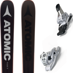 comparer et trouver le meilleur prix du ski Atomic Punx seven black/white 19 + 11.0 tp 90mm white 19 sur Sportadvice