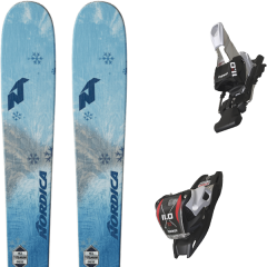 comparer et trouver le meilleur prix du ski Nordica Astral 84 aqua + 11.0 tp 90mm black 18 sur Sportadvice