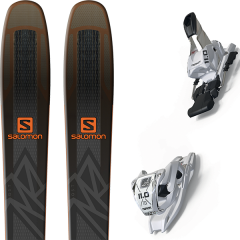 comparer et trouver le meilleur prix du ski Salomon Qst 92 black/orange 19 + 11.0 tp 90mm white 19 sur Sportadvice