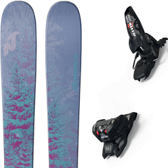 comparer et trouver le meilleur prix du ski Nordica Santa ana 100 violet/magenta 19 + jester 16 id black 19 sur Sportadvice