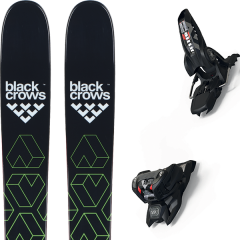 comparer et trouver le meilleur prix du ski Black Crows Navis 19 + jester 16 id black 19 sur Sportadvice