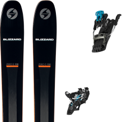comparer et trouver le meilleur prix du ski Blizzard Zero g 108 19 + mtn black/blue sur Sportadvice