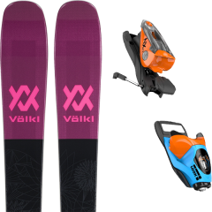 comparer et trouver le meilleur prix du ski Völkl yumi 19 + nx 11 b100 blue orange 18 sur Sportadvice